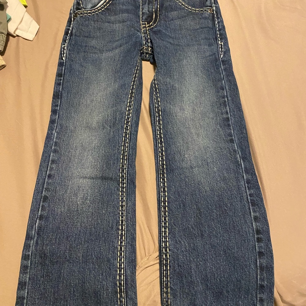Great cowboy cut jeans.